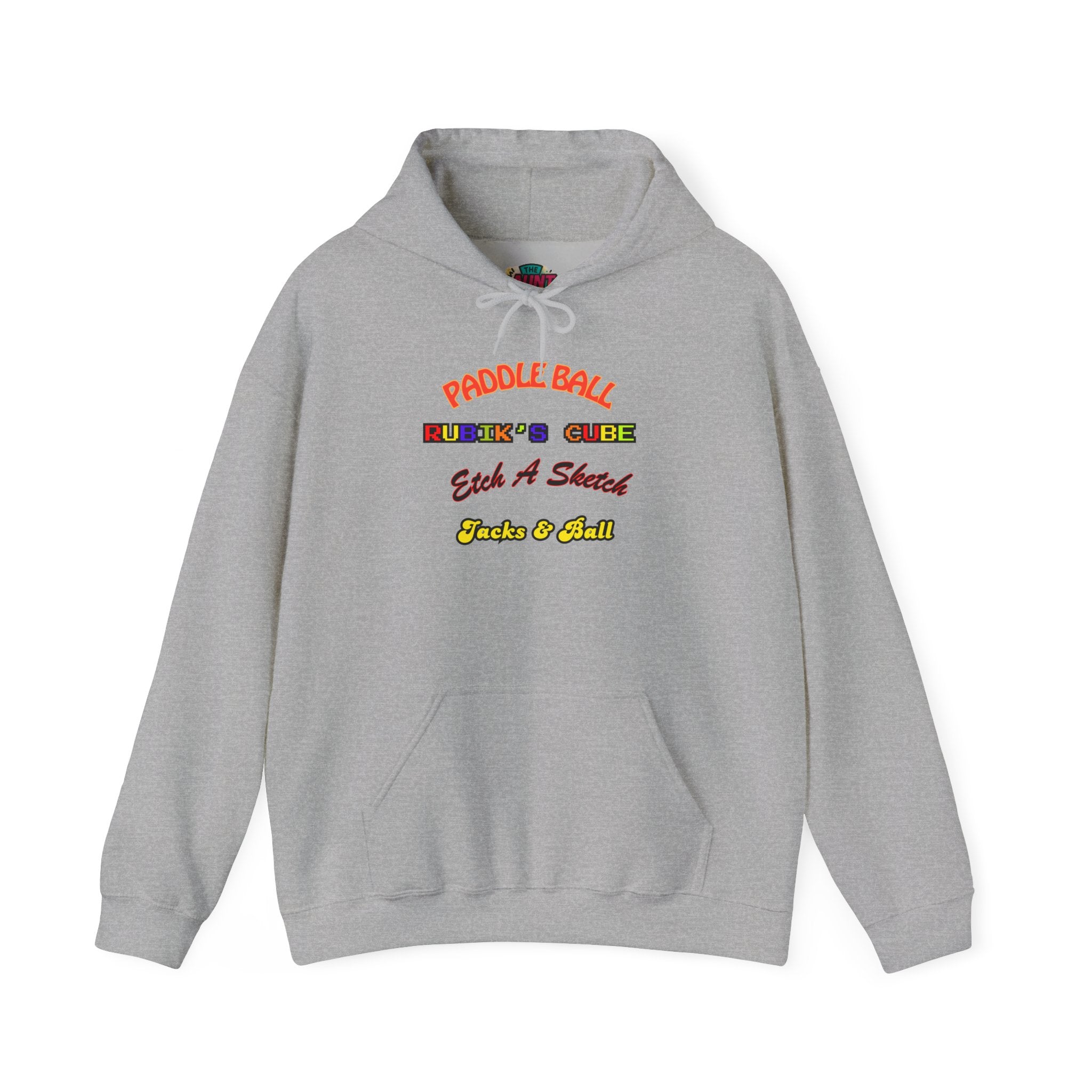 Paddle Ball • Rubik’s Cube • Etch A Sketch • Jacks — Retro Auntie Sweatshirt / Tee