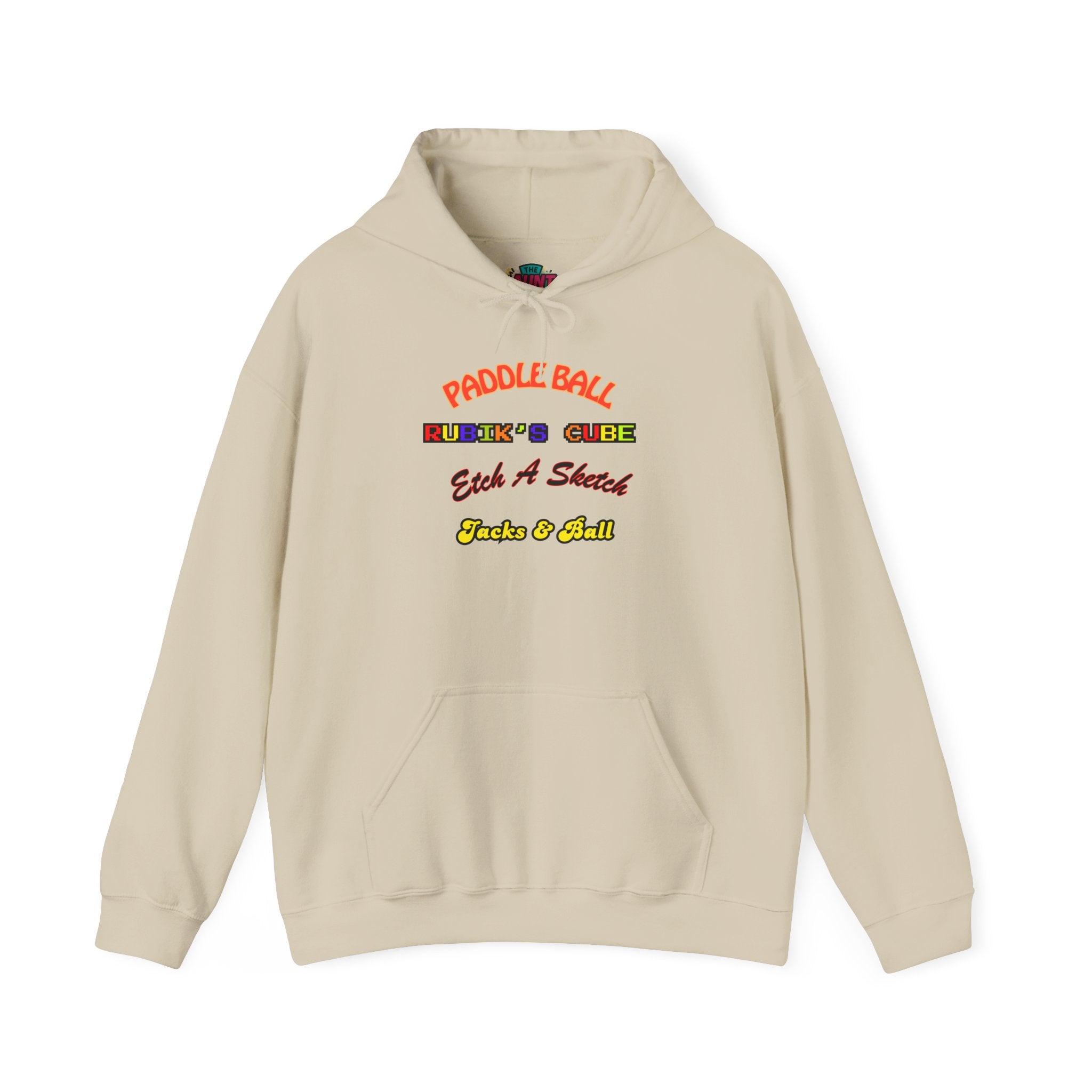 Paddle Ball • Rubik’s Cube • Etch A Sketch • Jacks — Retro Auntie Sweatshirt / Tee