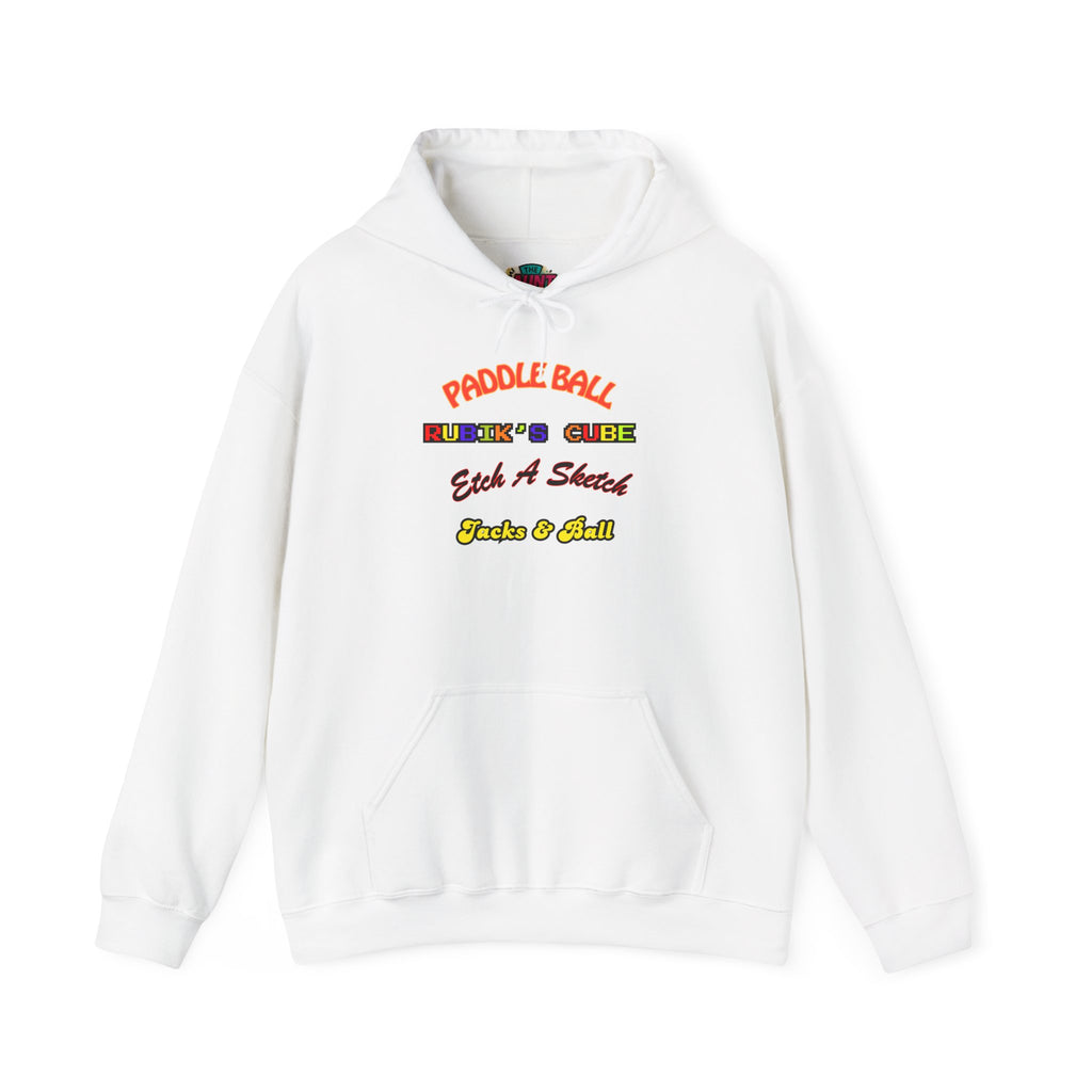 Paddle Ball • Rubik’s Cube • Etch A Sketch • Jacks — Retro Auntie Sweatshirt / Tee